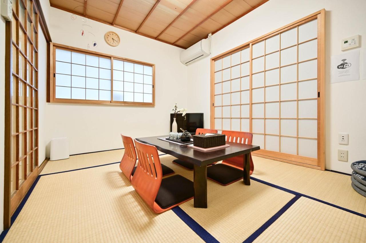 鴨川 栄の屋 Kamo River Machiya Halo House كيوتو المظهر الخارجي الصورة